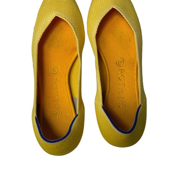 Rothy’s Sunshine Yellow Pointed Flats - Picture 5 of 7